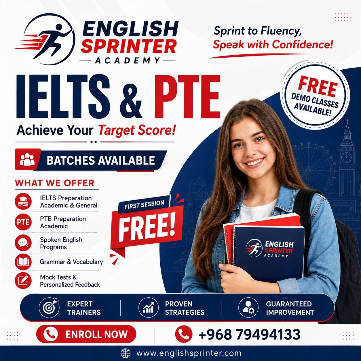 IELTS and PTE preparation