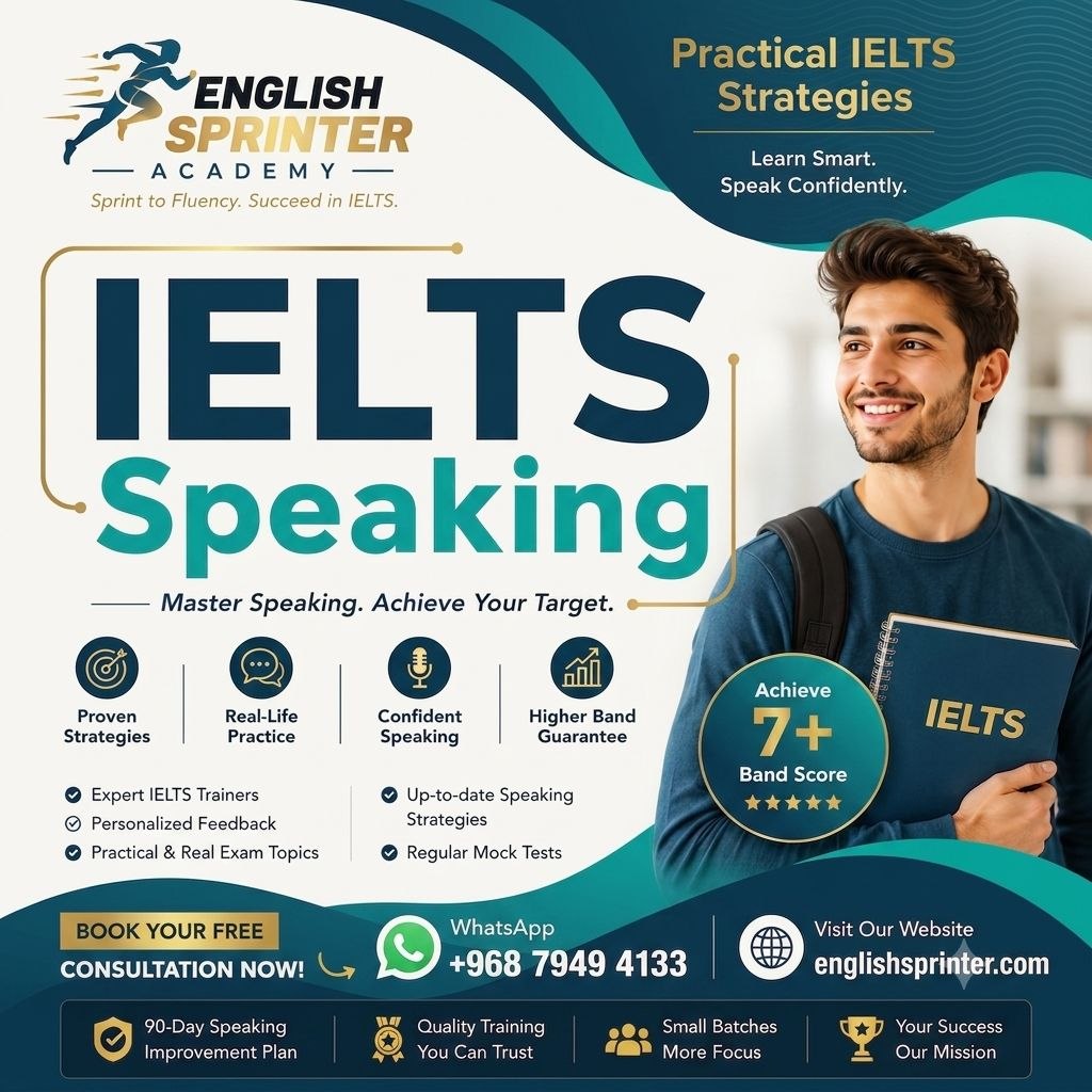 IELTS Speaking - English Sprinter Academy